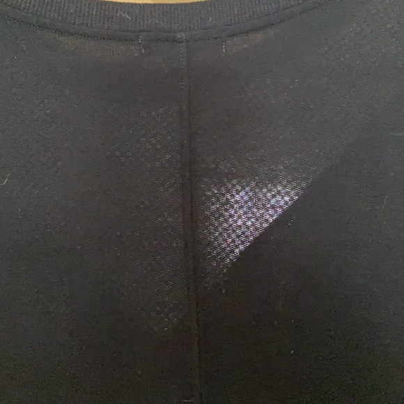 Black, loose fitting T-shirt Dress - Picture 6 of 6